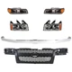 Headlight Lamp  Left-and-Right for Chevy Left & Right Chevrolet Colorado 05-08