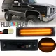 LED Front Side Marker Light For 81-91 Chevrolet Chevy GMC C10 C20 C30 Blazer C/K