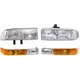 Headlight Kit For 1998-2004 Chevrolet S10 98-05 Blazer With Turn Signal Light