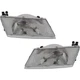 Headlight Set For 95-98 Nissan Sentra 95-97 200SX Left & Right Side w/ bulb