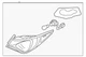 Genuine Hyundai Tail Light Assembly 92402-4R050
