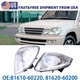 PAIR Side Clear Parking Turn Signal Light Corner Lamp For Lexus LX470 1998-2007-
