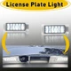 2x White 6000K LED Number License Plate Light For 11-19 Chevy Corvette C7 Camaro