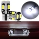 2pcs 6000K White LED License Plate Light Bulbs for Chevrolet Colorado Silverado
