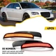For 2015-2021 Chrysler Front 300 Rear LED Side Fender Marker Lights Smoked Lamp For 2015-2021 Chrysler Front 300 Rear LED Side Fender Marker Lights Smoked Lamp