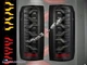 ALPHABlack Sequential LED Taillights for 1987-1996 Ford F150 F250 F350 Bronco
