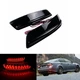 Smoke LED Rear Bumper Turn Signal Stop Brake Lights For 13-18 Lexus GS350 GS450H