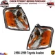Front Corner Light W/ bulbs Driver and Passenger Side For 1998-99 Toyota Avalon