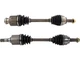 TRQ 92GQ94F Axle Shaft Set Fits 2006-2010, 2012-2015 Mazda 5 Sport 2.3L 4 Cyl