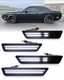 Dynamic For 2008-2014 Dodge Challenger LED Front Rear Bumper Side Marker Lights 