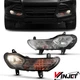 1 Pair Fog Lights Assembly For 2013-2016 Ford Escape Fog Lamps w/Turn Signal
