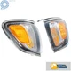 2PC For Toyota Tacoma 01-04 Side Marker Corner Parking Lights Turn Signal Chrome