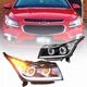 Set for 2011-2015 Chevy Cruze Dual Projector LED Headlights Signal DRL Headlamps Set for 2011-2015 Chevy Cruze Dual Projector LED Headlights Signal DRL Headlamps