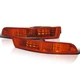 SPEC-D TUNING Amber Lens Bumper Lights Compatible with 1994-1997 Acura Integr...