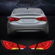 VLAND For 2011-2014 Hyundai Sonata LED Tail Lights Smoked Assembly Rear Lamps