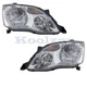 For 05 06 07 Avalon Front Halogen Headlight Headlamp Head Lamp w/Bulb PAIR SET