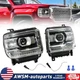 For 2014-2018 GMC Sierra 1500 2500 3500 Clear Corner LED DRL Headlights Lamps