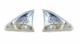 MERCEDES R350 POSITION LIGHT FRONT CLEAR PARKING LAMP LENS GENUINE LEFT & RIGHT
