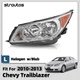 Halogen Headlight For 2010-2013 Buick LaCrosse Chrome with Bulb Left Driver Side