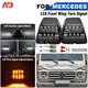 For 90-2018 Mercedes W463 G500 G550 G55 G63 Smoked LED Front Turn Signal Lights