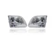 Headlight for 01-04 Ford F-150 Square Reflector Set 3L3Z13008GA 3L3Z13008HA