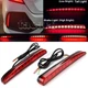 2X Sequential Turn Signal LED Rear Bumper Reflector Lights For 17-21 Honda Civic