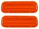 New Trim Parts Front Parking Light Lens Set For 67-72 GMC Truck Turn Signal Lamp