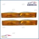 1988-1991 FORD CROWN VICTORIA L&R HAND PARK LAMPS AMBER E8AZ13200A/201A SET OEM