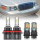 For Ford Crown Victoria 98-11 LED Headlight Hi/Lo + Turn Signal Light Bulbs Kit