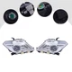 For 2017-2020 Nissan Armada Pair Halogen LED Driver & Passenger Side Headlights