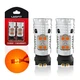 LASFIT PWY24W PW24W 12181 LED Turn Signal Blinker Amber Canbus for Audi BMW Benz