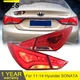 VLAND Tail Lights Assembly For Hyundai Sonata 6th Gen GLS SE Sedan 11-14 LED DRL