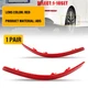 Perfect Fit Rear Bumper Reflectors Set For Kia Optima 2014-2015 924062T500 2-20X