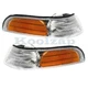 For 92-97 Crown Vic Park Corner Light Turn Signal Marker Lamp Assembly Set PAIR