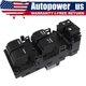 For 2009-2014 Acura TL 35750-TK4-A01 Master Power Window Door Switch Panels