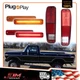 For Ford F150 F250 E150 Truck 73-79 Full LED Tail Light & Side Marker Lamps 6PCS