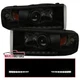 Black Smoke Projector Headlights Fits 1994-2001 Dodge Ram 1500 2500 3500 LED