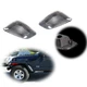 Front Bumper Side Marker Light Lamp Housings Kit For 1997-2006 Jeep Wrangler TJ