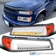 Fits 2004-2012 Chevy Colorado GMC Canyon Sequential Bumper Lights LED Tube Lamps