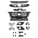 For Mazda 3 2014-2016 21PC Chrome Grille, Fog Lights Daytime Running Bezel Kit