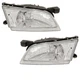 For 98-99 Altima Headlight Headlamp Halogen Head Light Lamp with Bulb PAIR SET