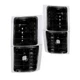 For Chevy Tahoe C/K Suburban Corner Lights Signal Park Lamps Black Clear