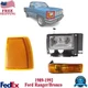 Set of 3 Headlight Kit Right RH Side For 1989-1992 Ford Ranger / Bronco