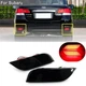 Black Lens LED Bumper Reflector Tail Stop Brake Light For Subaru Impreza WRX STI
