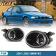 Smoke Lens Fog Lights for 01-05 BMW E46 3 Series/ 01-03 M3 M5 w/ Sport Pkg Pair
