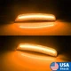 4x Side Marker Lamp Front+Rear For Dodge Charger 15-23 68214126AA 68214127AA