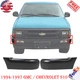 Front Bumper End Caps For 1994-1997 Chevy S10 / Sonoma / Jimmy / Blazer