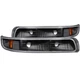 ANZO Fits 1999-2002 Chevrolet Silverado 1500 Euro Parking Lights Black 511065