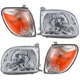 Headlight & Turn Signal Light Kit Halogen for 2006 Toyota Tundra
