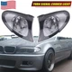 Fits BMW 2002-2005 E46 4D/5D Sedan 325i Pair White Corner Light Turn Signal Lamp